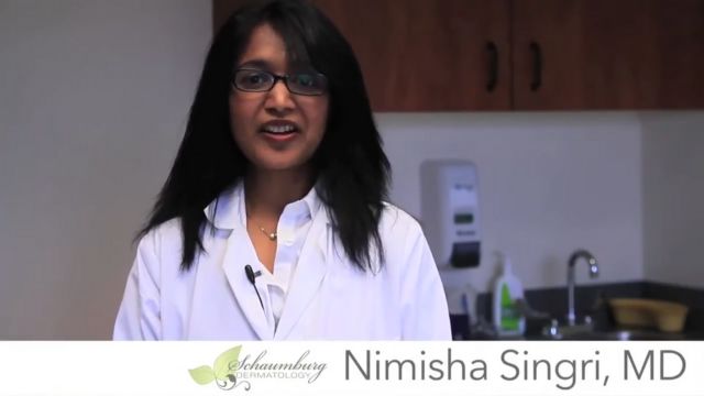 Dr Nimesha Singri explaining