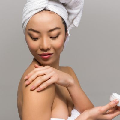 Woman with nice skin